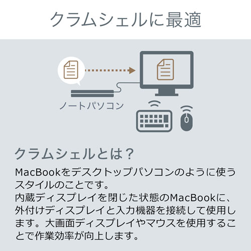 PDA-STN23S / ノートパソコン用アルミスタンド（縦置きタイプ）