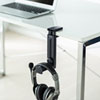 PDA-STN25BK 回転式2WAYヘッドホンスタンド PDA-STN25BK / 回転式2WAYヘッドホンスタンド