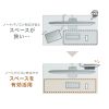 PDA-STN32BKN ノートパソコン用アクリルスタンド(縦置きタイプ) PDA-STN32BKN / ノートパソコン用アクリルスタンド(縦置きタイプ)