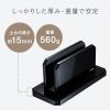 PDA-STN32BKN ノートパソコン用アクリルスタンド(縦置きタイプ) PDA-STN32BKN / ノートパソコン用アクリルスタンド(縦置きタイプ)