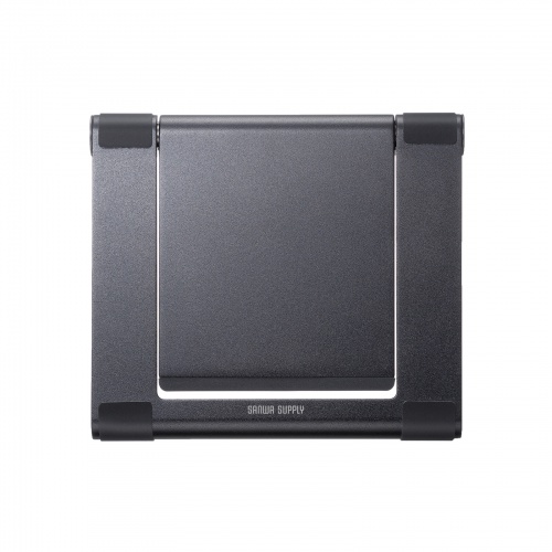 PDA-STN35BK / タブレット用アルミスタンド（ブラック）