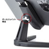 PDA-STN38BK スマートフォン用デスクトップスタンド PDA-STN38BK / スマートフォン用デスクトップスタンド