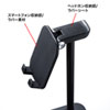 PDA-STN40BK スマートフォン用スタンド(ヘッドホン収納対応) PDA-STN40BK / スマートフォン用スタンド(ヘッドホン収納対応)