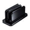 PDA-STN47BK ノートパソコン用アクリルスタンド(2台収納・縦置きタイプ) PDA-STN47BK / ノートパソコン用アクリルスタンド(2台収納・縦置きタイプ)