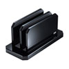 PDA-STN47BK ノートパソコン用アクリルスタンド(2台収納・縦置きタイプ) PDA-STN47BK / ノートパソコン用アクリルスタンド(2台収納・縦置きタイプ)