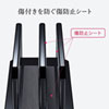 PDA-STN47BK ノートパソコン用アクリルスタンド(2台収納・縦置きタイプ) PDA-STN47BK / ノートパソコン用アクリルスタンド(2台収納・縦置きタイプ)