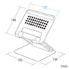PDA-STN49S / タブレット用アルミスタンド（角度・高さ調整タイプ）