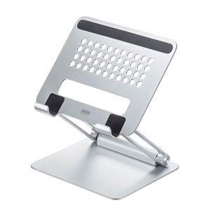 PDA-STN49S / タブレット用アルミスタンド(角度・高さ調整タイプ)