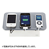 PDA-STN4W / 携帯電話・iPhone・iPod用ケーブル収納ボックス（ホワイト）