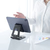 PDA-STN52BK タブレット用アルミスタンド(角度・高さ調整タイプ) PDA-STN52BK / タブレット用アルミスタンド(角度・高さ調整タイプ)
