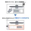 PDA-STN55 クランプ式タブレットホルダー PDA-STN55 / クランプ式タブレットホルダー