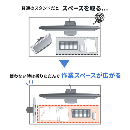 PDA-STN55 / クランプ式タブレットホルダー