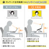 PDA-STN58S ノートパソコン用アルミスタンド(角度・高さ調整タイプ) PDA-STN58S / ノートパソコン用アルミスタンド(角度・高さ調整タイプ)