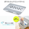 PDA-STN58S ノートパソコン用アルミスタンド(角度・高さ調整タイプ) PDA-STN58S / ノートパソコン用アルミスタンド(角度・高さ調整タイプ)