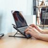 PDA-STN63BK タブレット用モバイルスタンド(角度調整・折りたたみタイプ) PDA-STN63BK / タブレット用モバイルスタンド(角度調整・折りたたみタイプ)