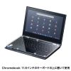 PDA-STN64CL / ノートPCキーボード用アクリルカバー（Chromebook 11.6型用）