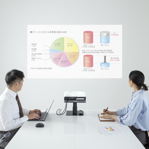 PDA-STN66BK / 卓上スタンド（高さ調整・1本支柱タイプ）