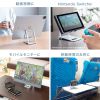 PDA-STN68S タブレット・スマートフォン用薄型アルミスタンド(角度・高さ調整タイプ) PDA-STN68S / タブレット・スマートフォン用薄型アルミスタンド(角度・高さ調整タイプ)