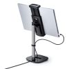 PDA-STN69BK モバイルモニター用伸縮アームスタンド(高さ調節タイプ) PDA-STN69BK / モバイルモニター用伸縮アームスタンド(高さ調節タイプ)