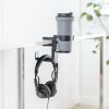 PDA-STN71BK ドリンクホルダー付ヘッドホンフック PDA-STN71BK / ドリンクホルダー付ヘッドホンフック