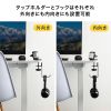 PDA-STN72BK タップホルダー付きバッグハンガー PDA-STN72BK / タップホルダー付きバッグハンガー