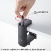 PDA-STN75BK / マグネットホルダー付きヘッドホンフック