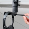 PDA-STN75BK / マグネットホルダー付きヘッドホンフック