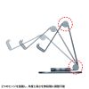 PDA-STN79GY スマートフォンスタンド(回転式・アルミ素材) PDA-STN79GY / スマートフォンスタンド(回転式・アルミ素材)