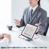 PDA-STN79GY スマートフォンスタンド(回転式・アルミ素材) PDA-STN79GY / スマートフォンスタンド(回転式・アルミ素材)
