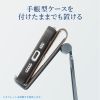 PDA-STN79GY / スマートフォンスタンド（回転式・アルミ素材）