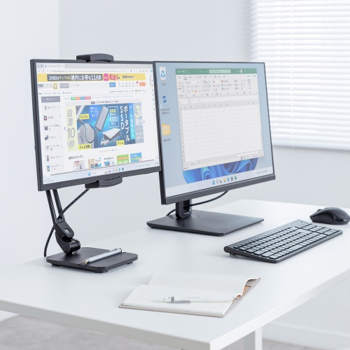 PDA-STN84BK / モバイルモニター・タブレット用アームスタンド
