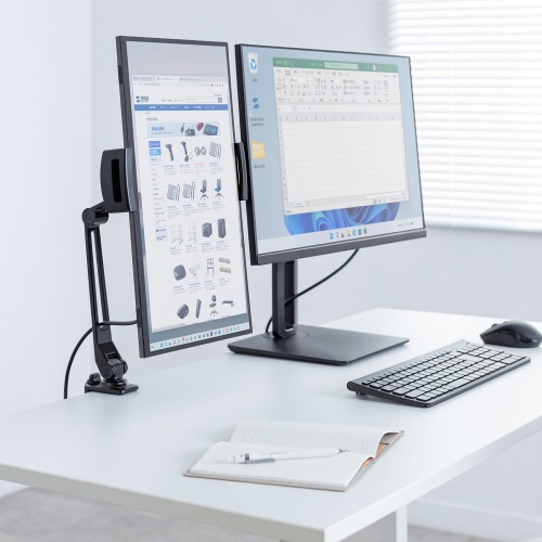 PDA-STN85BK / モバイルモニター・タブレット用クランプアームホルダー