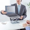 PDA-STN89S ノートパソコン用スタンド(回転機能付き、角度・高さ調整タイプ) PDA-STN89S / ノートパソコン用スタンド(回転機能付き、角度・高さ調整タイプ)