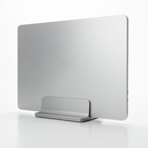 PDA-STN90S / ノートパソコン用アルミスタンド（縦置き・1台用）