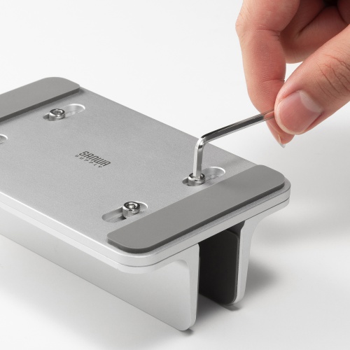 PDA-STN90S / ノートパソコン用アルミスタンド（縦置き・1台用）