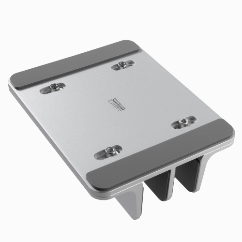 PDA-STN91S / ノートパソコン用アルミスタンド（縦置き・2台用）