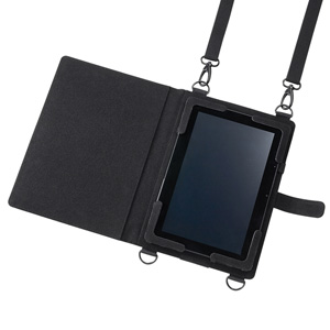 PDA-TAB4【ショルダーベルト付き10.1型タブレットPCケース】ショルダー