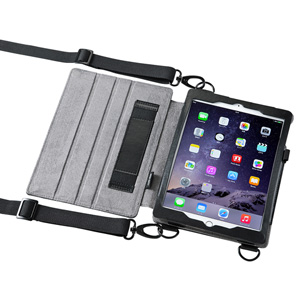 PDA-TAB16 / ショルダーベルト付きiPad Air 2ケース(スタンドタイプ)