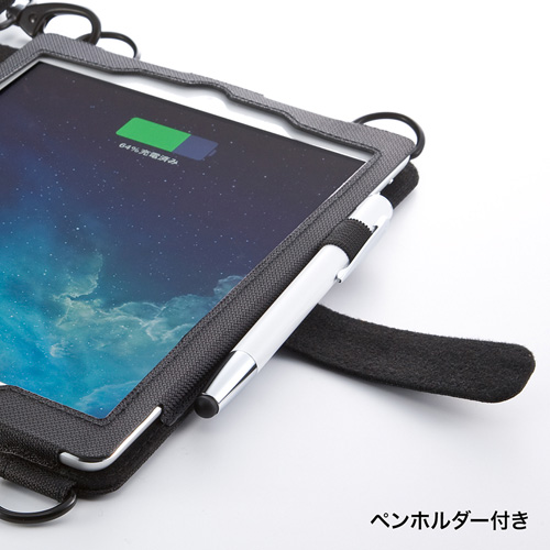 PDA-TAB6 / ショルダーベルト付きiPad Airケース