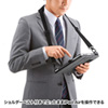 PDA-TAB7 / ショルダーベルト付きiPad Airケース（スタンドタイプ）