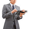 PDA-TAB7 / ショルダーベルト付きiPad Airケース（スタンドタイプ）