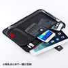 PDA-TABA10BK タブレットアクセサリ収納ケース (10.1インチ) PDA-TABA10BK / タブレットアクセサリ収納ケース (10.1インチ)