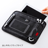 PDA-TABA10BK タブレットアクセサリ収納ケース (10.1インチ) PDA-TABA10BK / タブレットアクセサリ収納ケース (10.1インチ)