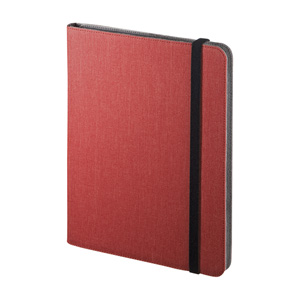 PDA-TABFB10R / タブレットPCマルチサイズケース(10.1インチ・スタンド機能付き・レッド)