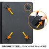 PDA-TABGST10K タブレットPCマルチサイズケース(10.1インチ・スタンド機能付き・360度回転タイプ) PDA-TABGST10K / タブレットPCマルチサイズケース(10.1インチ・スタンド機能付き・360度回転タイプ)