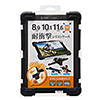 PDA-TABH4BK 耐衝撃シリコンケース(8.9~11.6インチ・ブラック) PDA-TABH4BK / 耐衝撃シリコンケース(8.9~11.6インチ・ブラック)