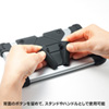 PDA-TABH5BK 耐衝撃シリコンケース(7~8インチ・ブラック) PDA-TABH5BK / 耐衝撃シリコンケース(7~8インチ・ブラック)