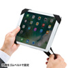 PDA-TABH8BK タブレット用ショルダーベルト&ハンドホルダー(10.1インチ) PDA-TABH8BK / タブレット用ショルダーベルト&ハンドホルダー(10.1インチ)