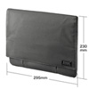 PDA-TABK10GY タブレットケース(小物ポケット付き・10.1インチ・グレー) PDA-TABK10GY / タブレットケース(小物ポケット付き・10.1インチ・グレー)