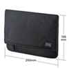 PDA-TABK7BK タブレットケース(小物ポケット付き・7~8インチ・ブラック) PDA-TABK7BK / タブレットケース(小物ポケット付き・7~8インチ・ブラック)